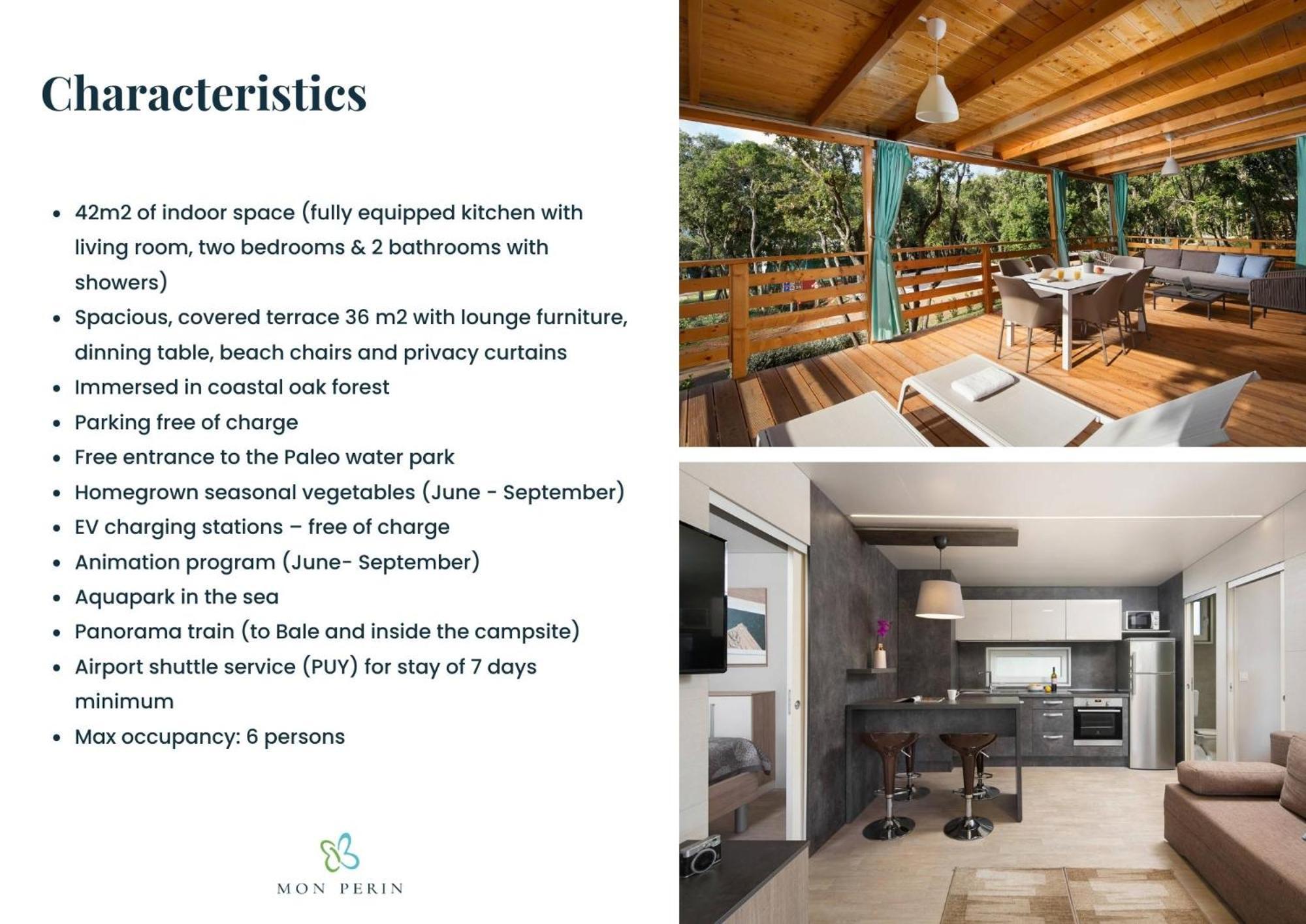 Vakantiepark Homes Mon Perin 4*